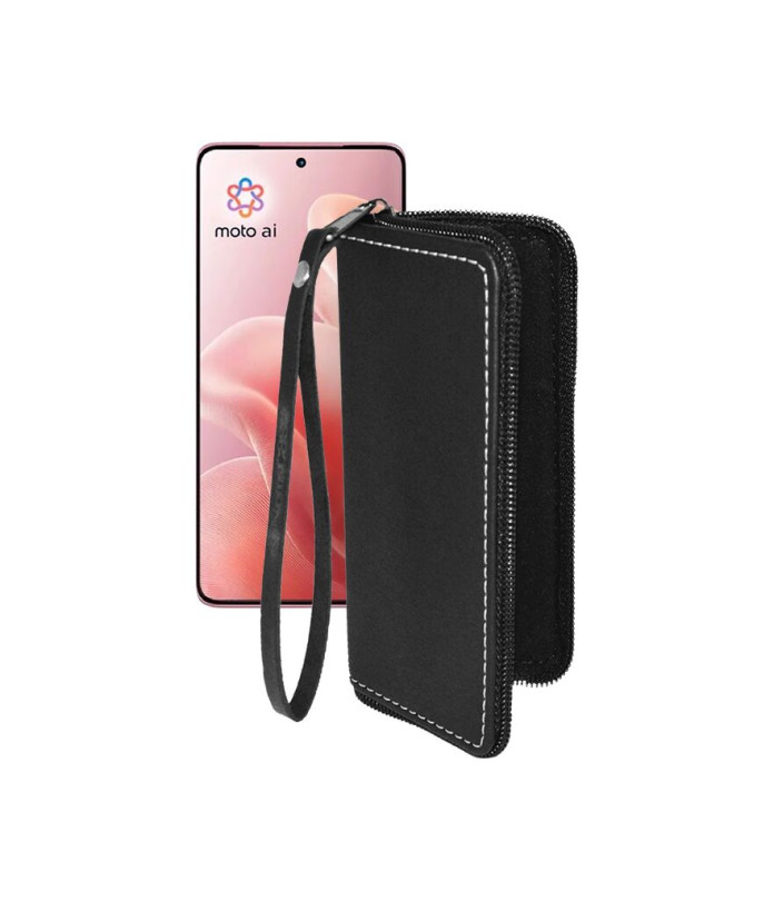Чохол-гаманець з екошкіри для телефону Motorola Edge 60