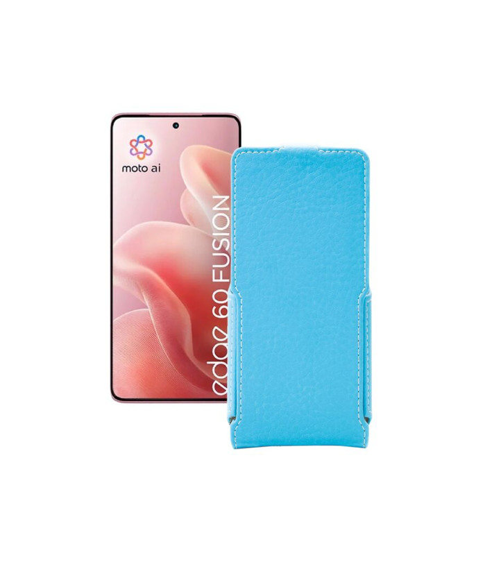 Чохол-флип з екошкіри для телефону Motorola Edge 60