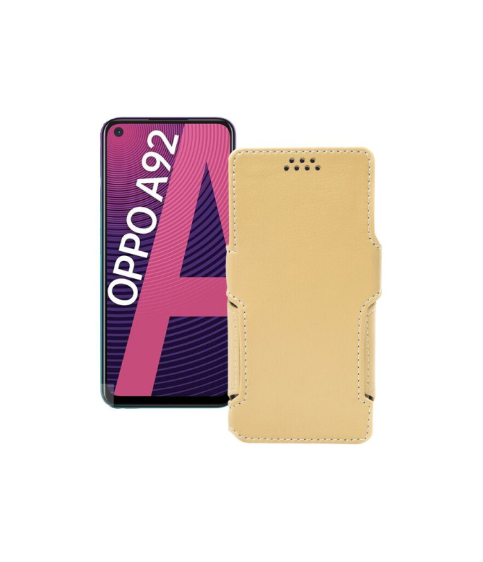 Чохол-книжка з екошкіри для телефону OPPO A92