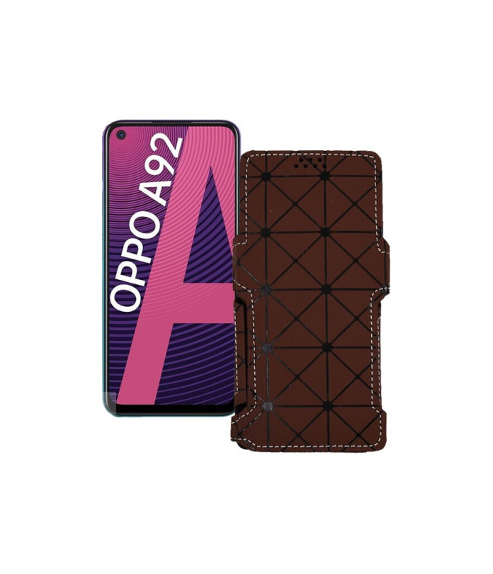Чохол-книжка з екошкіри для телефону OPPO A92