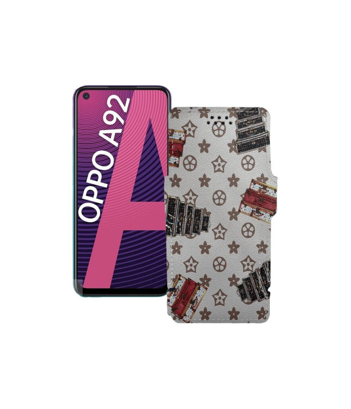 Чохол-книжка з екошкіри для телефону OPPO A92