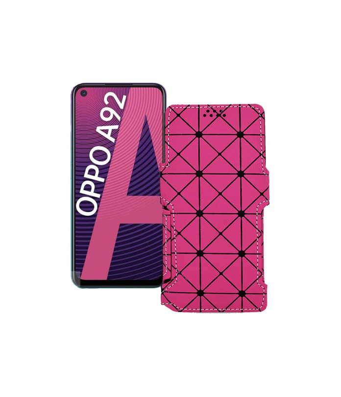 Чохол-книжка з екошкіри для телефону OPPO A92