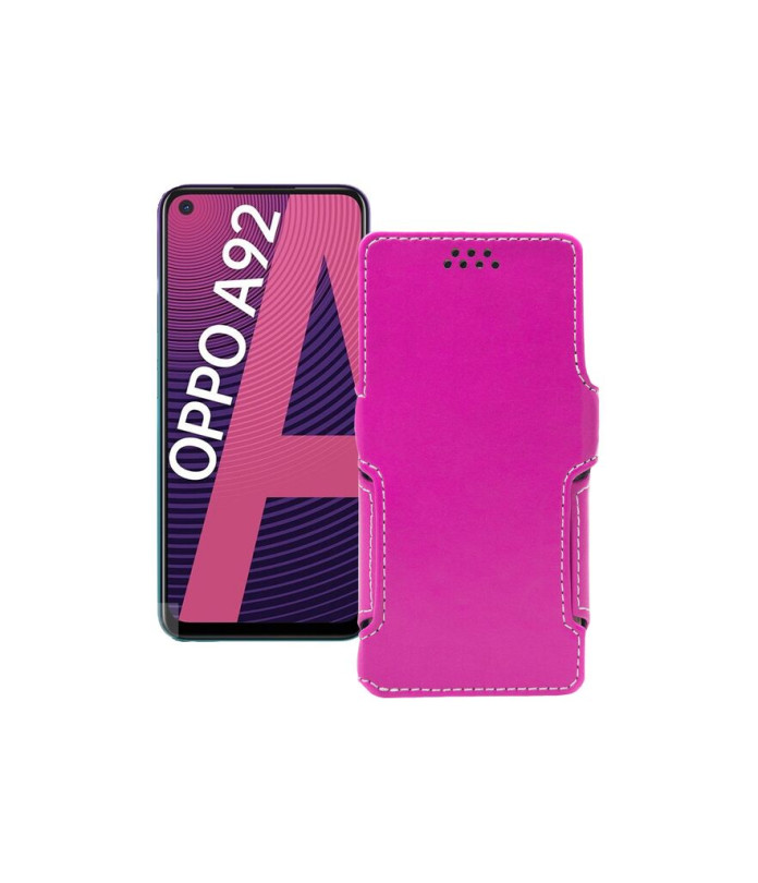 Чохол-книжка з екошкіри для телефону OPPO A92
