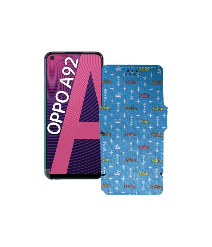 Чохол-книжка з екошкіри для телефону OPPO A92