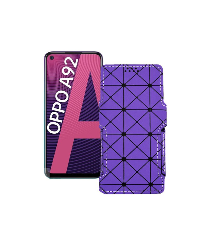 Чохол-книжка з екошкіри для телефону OPPO A92