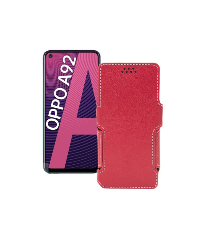 Чохол-книжка з екошкіри для телефону OPPO A92
