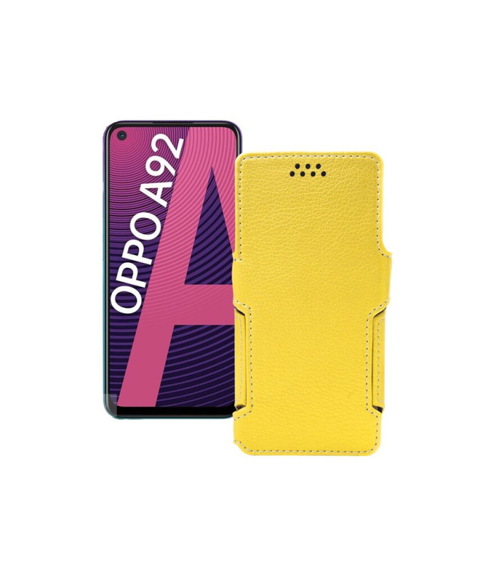 Чохол-книжка з екошкіри для телефону OPPO A92