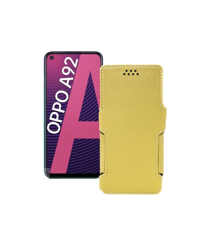 Чохол-книжка з екошкіри для телефону OPPO A92