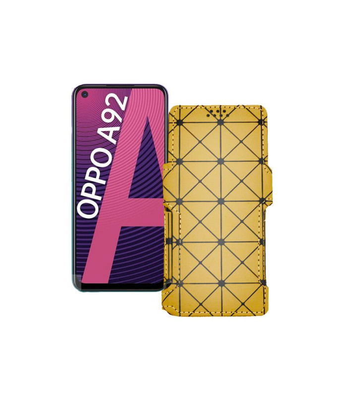 Чохол-книжка з екошкіри для телефону OPPO A92