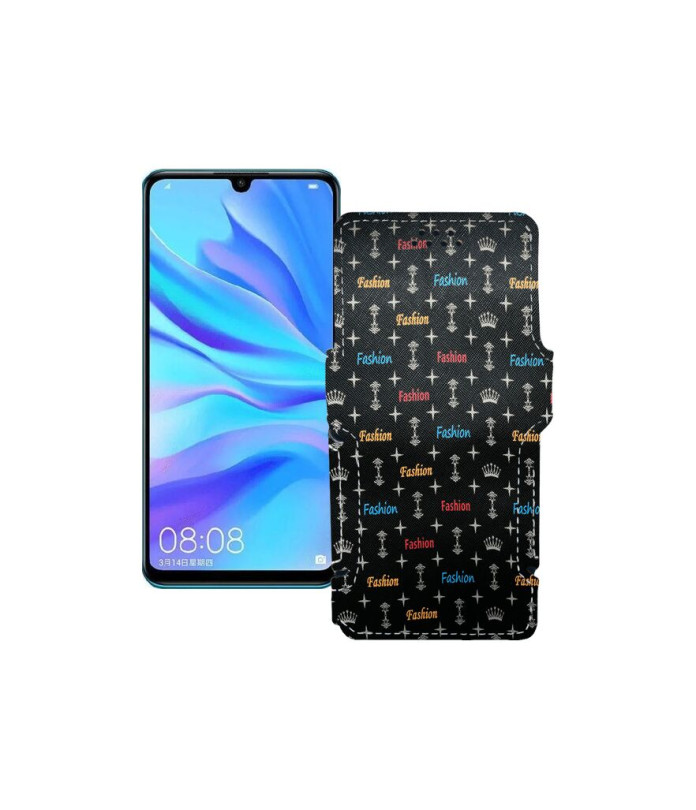 Чохол-книжка з екошкіри для телефону Huawei nova 4e