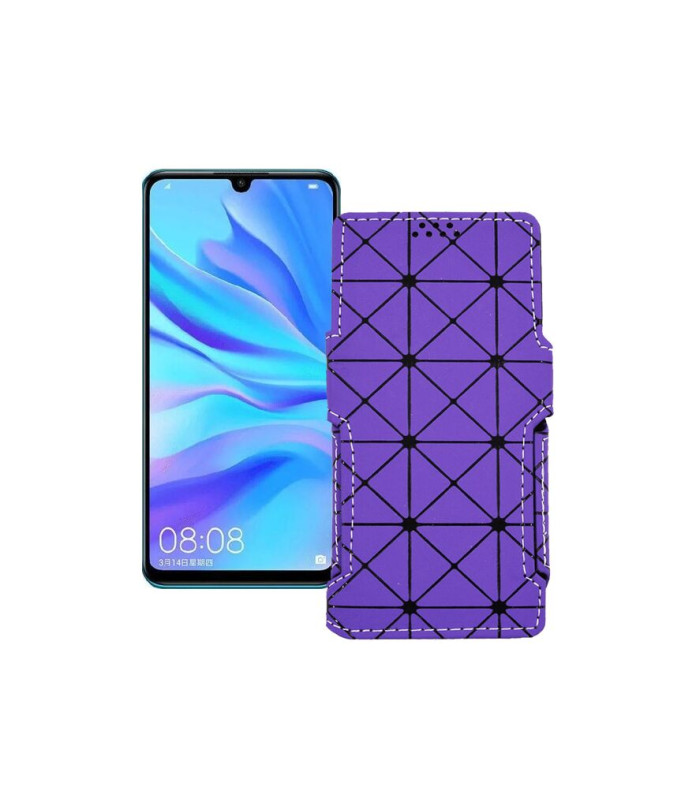 Чохол-книжка з екошкіри для телефону Huawei nova 4e