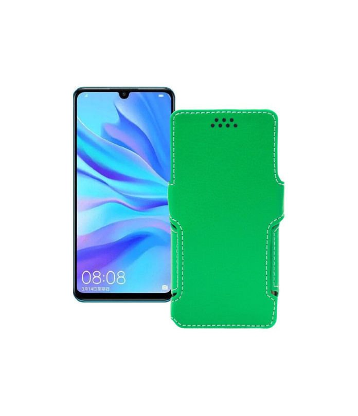 Чохол-книжка з екошкіри для телефону Huawei nova 4e