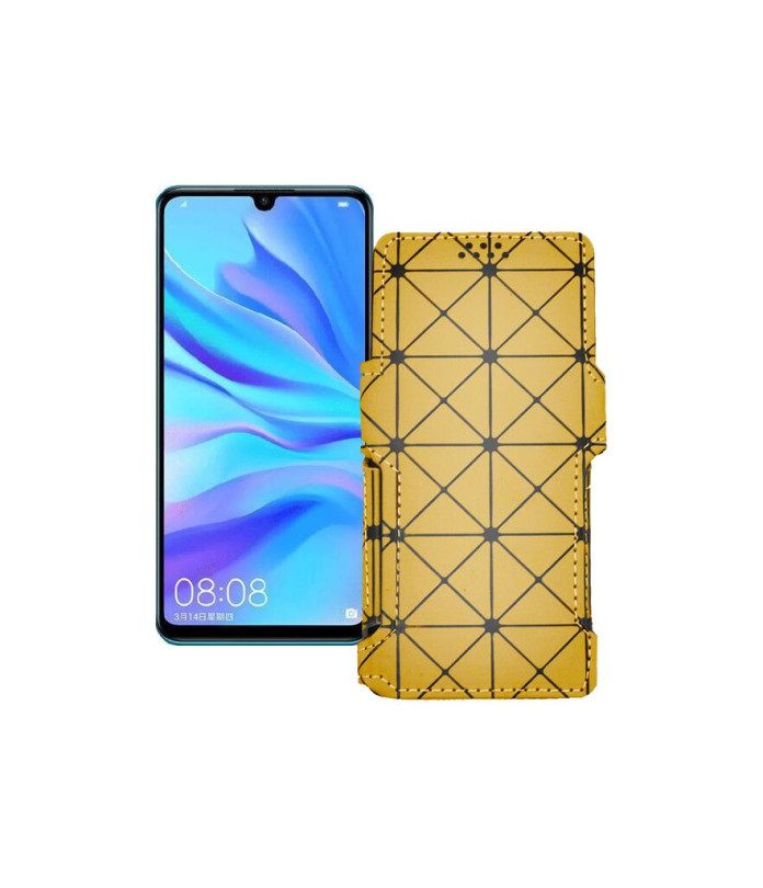 Чохол-книжка з екошкіри для телефону Huawei nova 4e