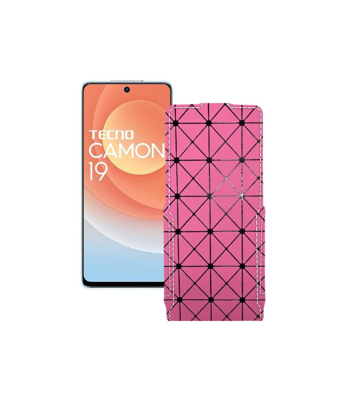 Чохол-флип з екошкіри для телефону Tecno Camon 19