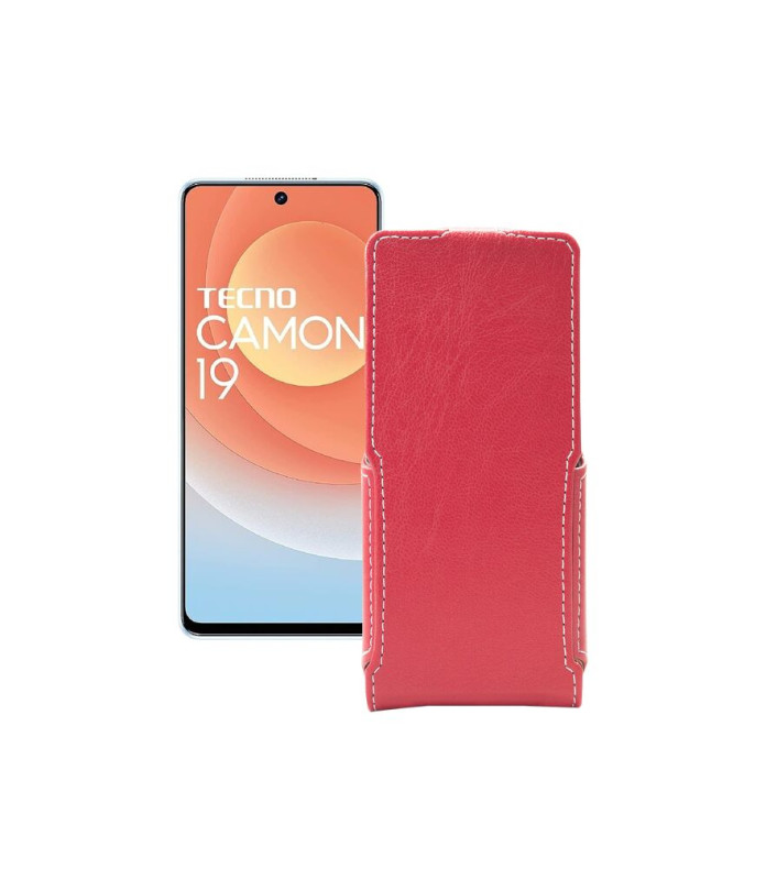 Чохол-флип з екошкіри для телефону Tecno Camon 19