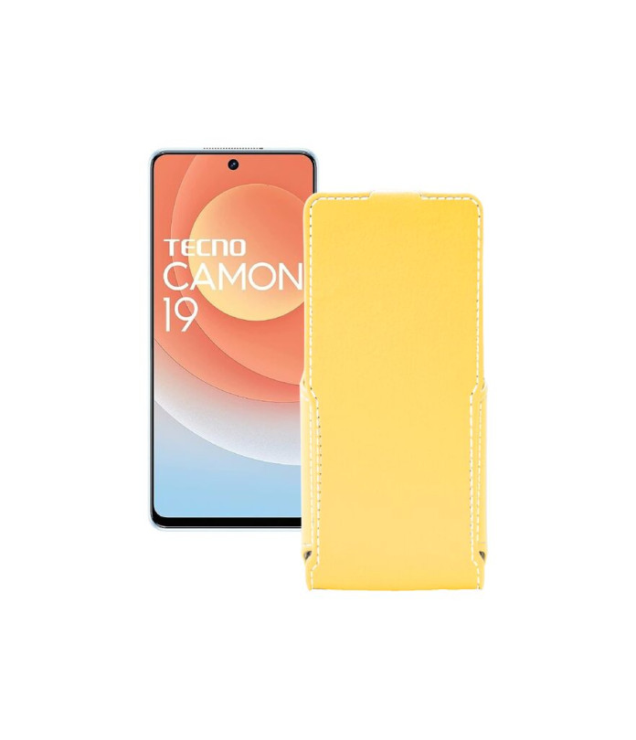 Чохол-флип з екошкіри для телефону Tecno Camon 19