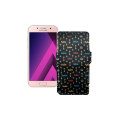 Чохол-книжка з екошкіри для телефону Samsung Galaxy A3 2017 (A320)