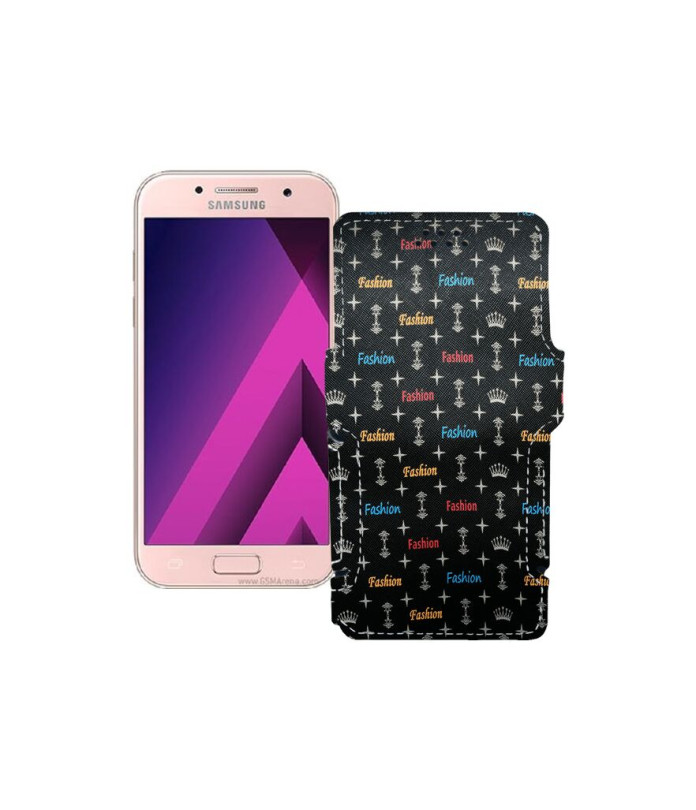 Чохол-книжка з екошкіри для телефону Samsung Galaxy A3 2017 (A320)