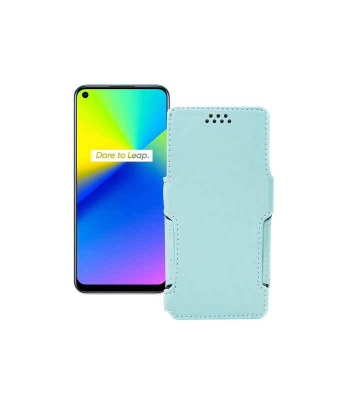 Чохол-книжка з екошкіри для телефону Realme 7i 2020