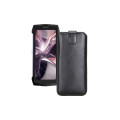 Витяжка з екошкіри для телефону Doogee S mini