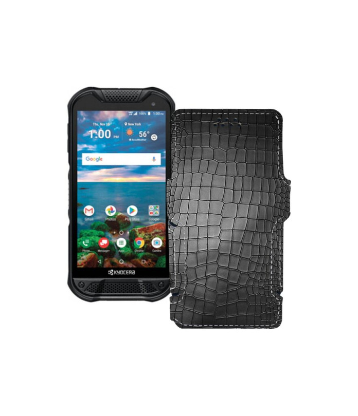 Чохол-книжка з екошкіри для телефону Kyocera DuraForce pro