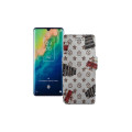 Чохол-книжка з екошкіри для телефону TCL 10 Pro