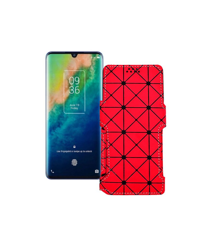 Чохол-книжка з екошкіри для телефону TCL 10 Pro