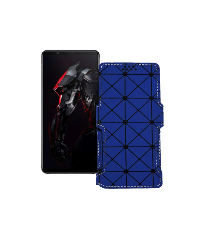 Чохол-книжка з екошкіри для телефону ZTE Nubia Red Magic Mars