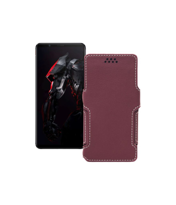 Чохол-книжка з екошкіри для телефону ZTE Nubia Red Magic Mars