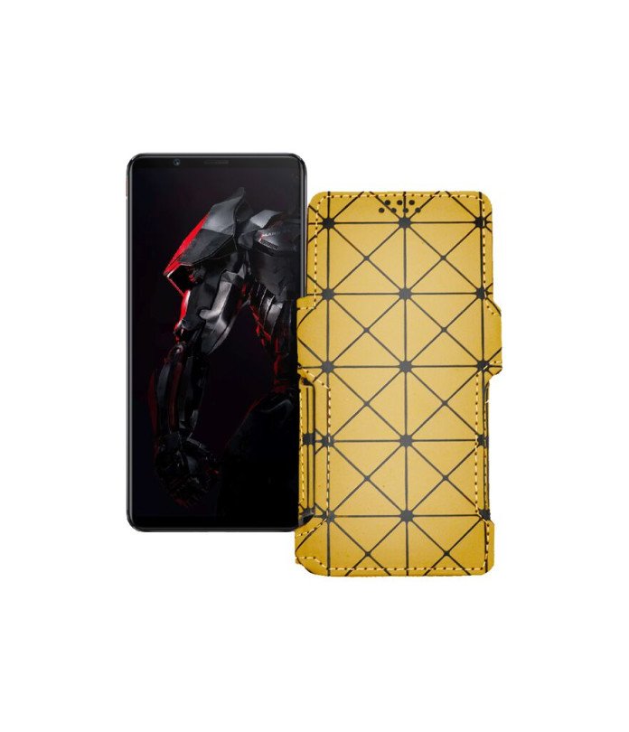 Чохол-книжка з екошкіри для телефону ZTE Nubia Red Magic Mars