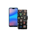 Чохол-книжка з екошкіри для телефону Huawei P20 Pro