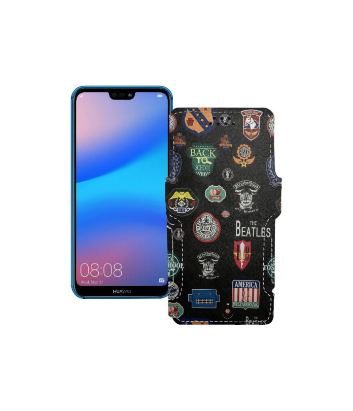 Чохол-книжка з екошкіри для телефону Huawei P20 Pro