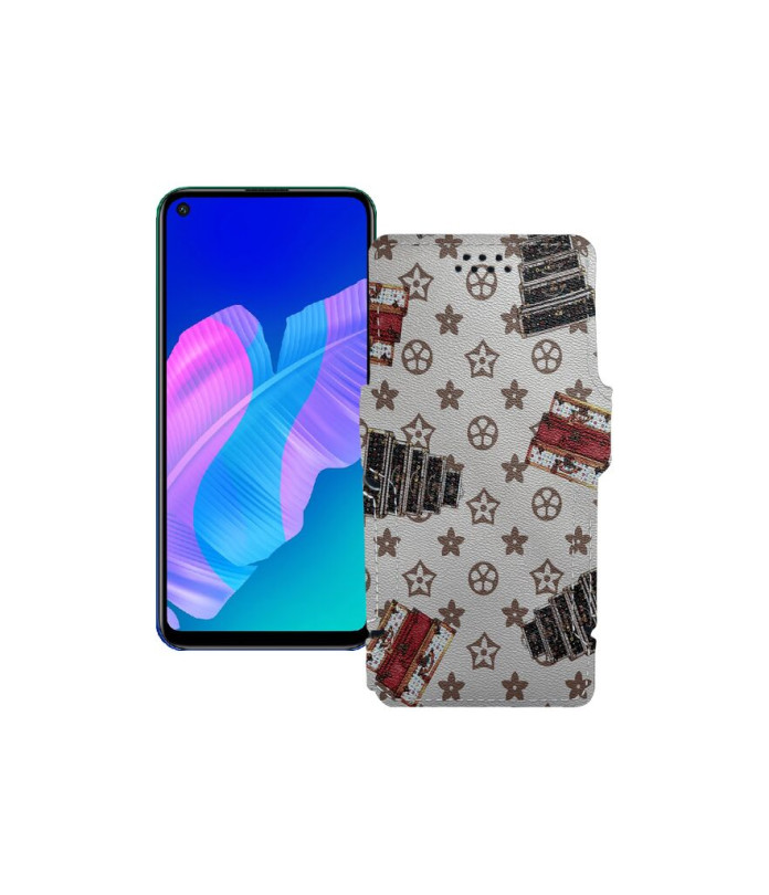 Чохол-книжка з екошкіри для телефону Huawei P40 lite E