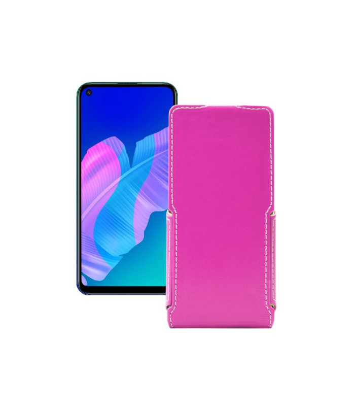 Чохол-флип з екошкіри для телефону Huawei P40 lite E