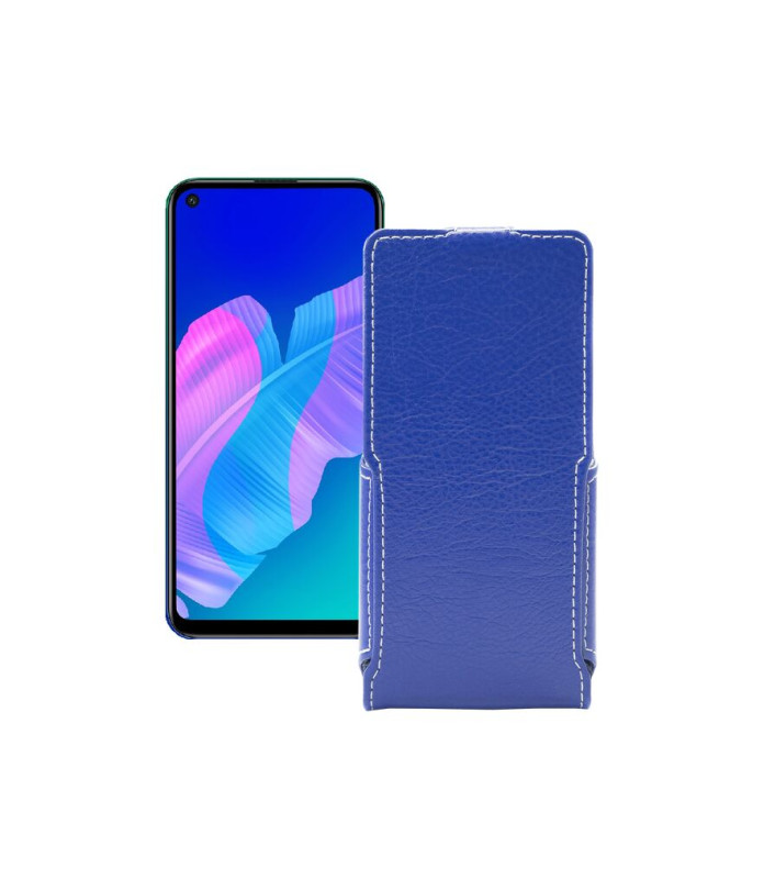 Чохол-флип з екошкіри для телефону Huawei P40 lite E