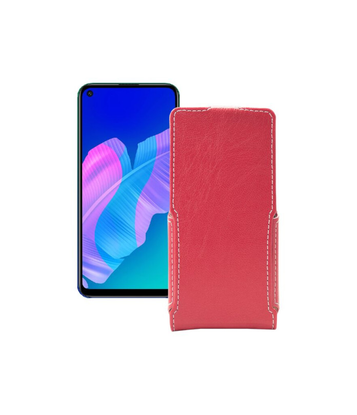 Чохол-флип з екошкіри для телефону Huawei P40 lite E