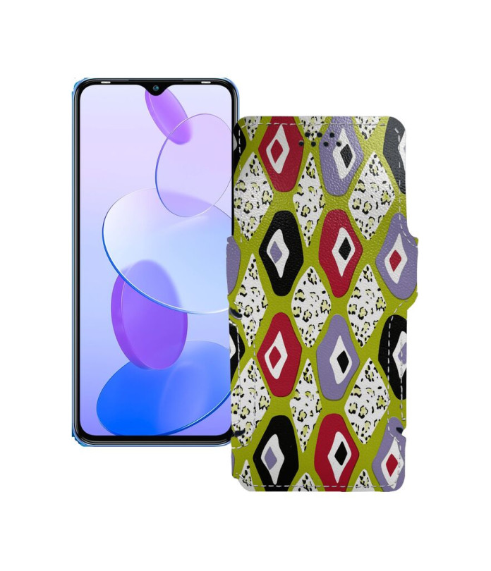 Чохол-книжка з екошкіри для телефону Infinix Smart 6 Plus