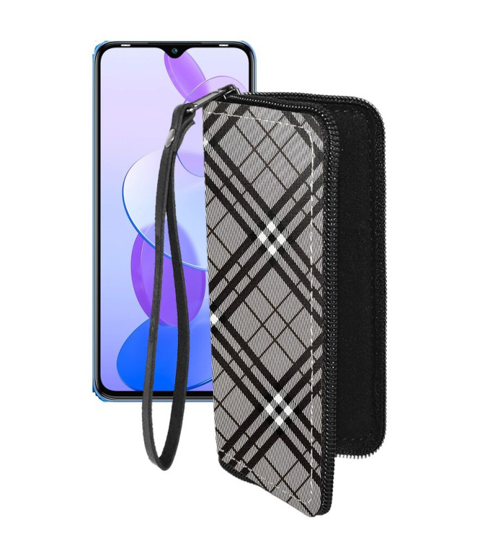 Чохол-гаманець з екошкіри для телефону Infinix Smart 6 Plus