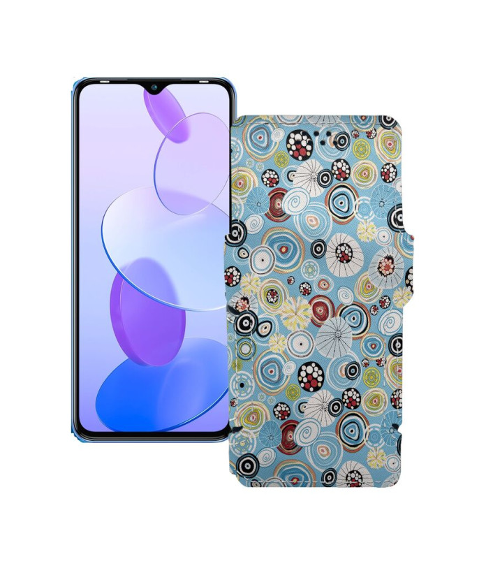 Чохол-книжка з екошкіри для телефону Infinix Smart 6 Plus