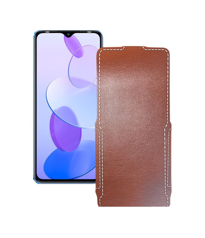 Чохол-флип з екошкіри для телефону Infinix Smart 6 Plus