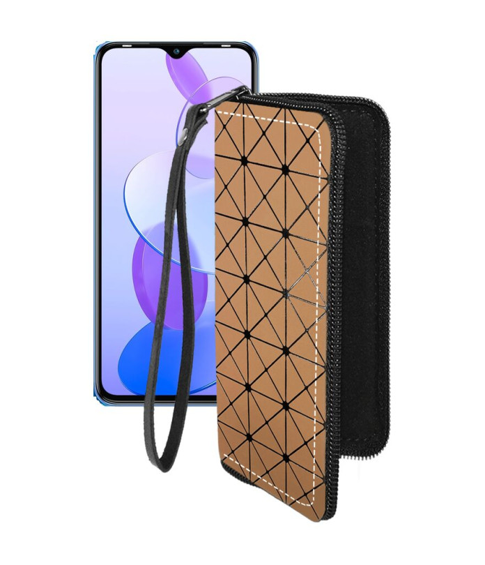 Чохол-гаманець з екошкіри для телефону Infinix Smart 6 Plus