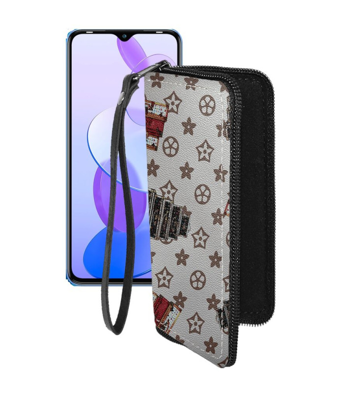 Чохол-гаманець з екошкіри для телефону Infinix Smart 6 Plus