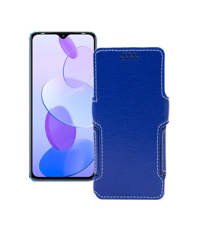 Чохол-книжка з екошкіри для телефону Infinix Smart 6 Plus