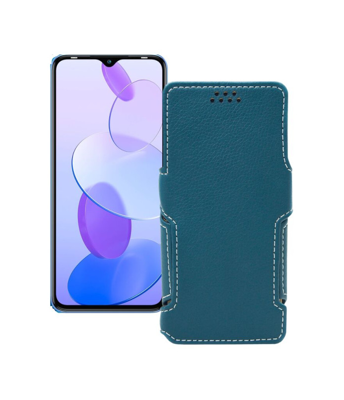 Чохол-книжка з екошкіри для телефону Infinix Smart 6 Plus