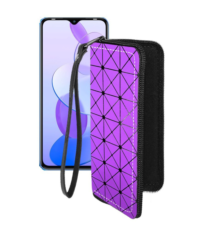 Чохол-гаманець з екошкіри для телефону Infinix Smart 6 Plus