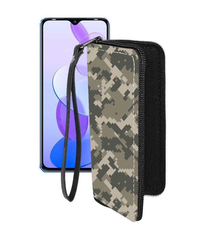 Чохол-гаманець з екошкіри для телефону Infinix Smart 6 Plus