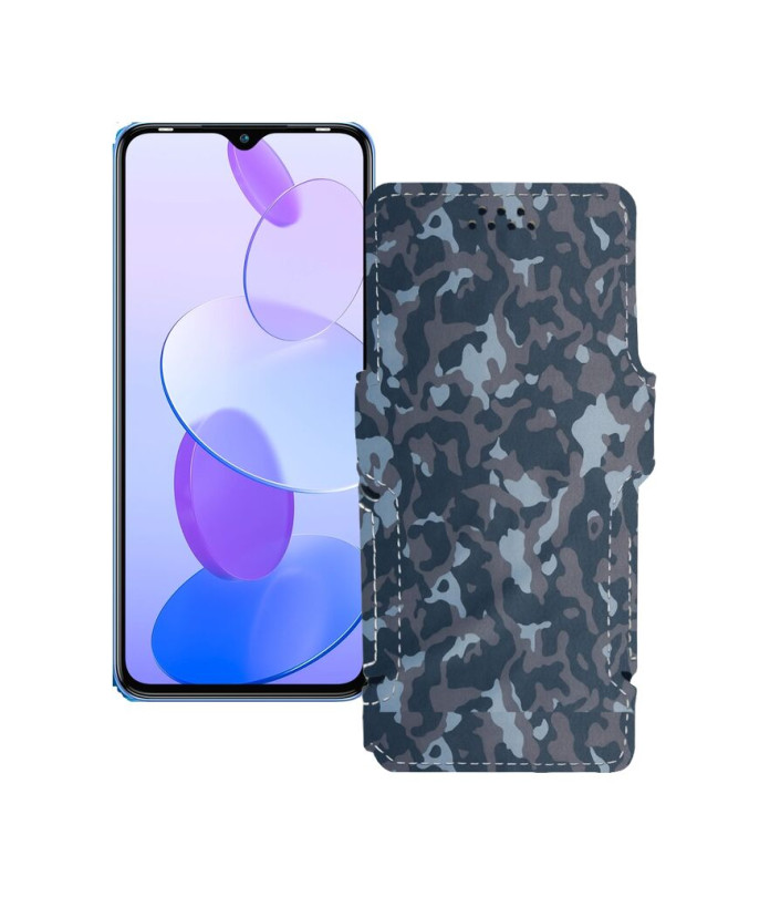 Чохол-книжка з екошкіри для телефону Infinix Smart 6 Plus