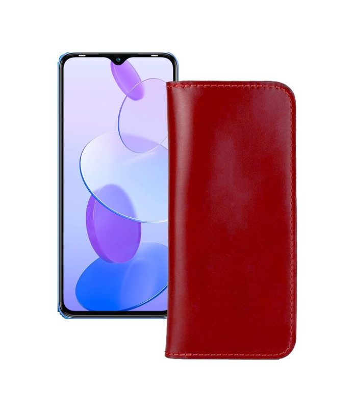 Портмоне з шкіри для телефону Infinix Smart 6 Plus