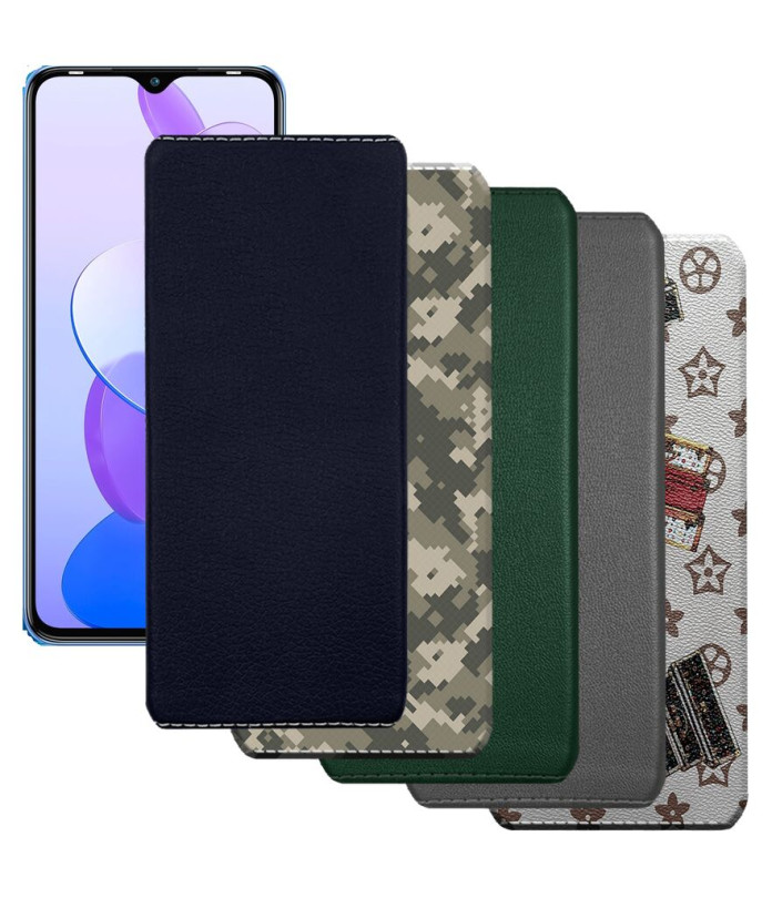 Накладка з екошкіри для телефону Infinix Smart 6 Plus