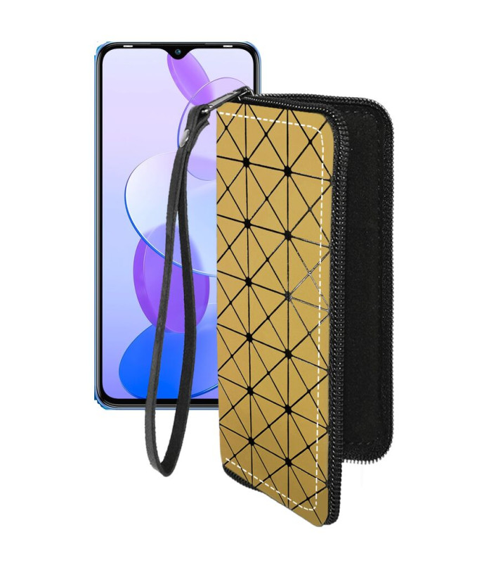 Чохол-гаманець з екошкіри для телефону Infinix Smart 6 Plus